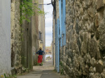 Bretonisches Blau mit Durchblick